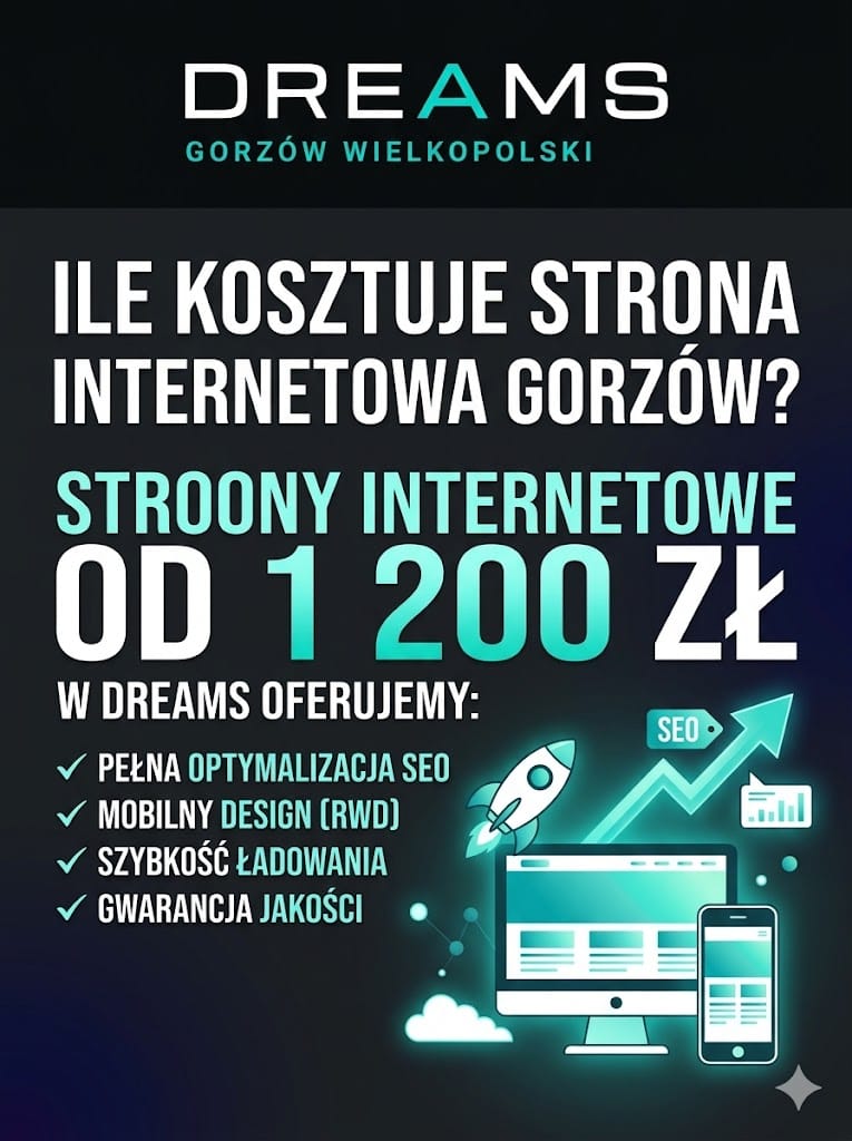 strony internetowe dreams